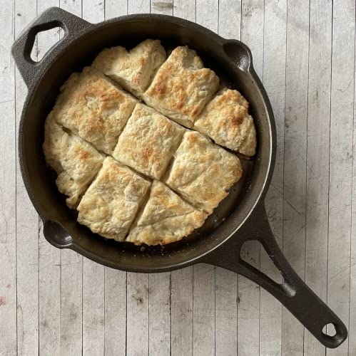 6-1/2 Inch Round Small Pre-Seasoned Cast Iron Skillet (6 inch)