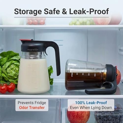 Cold Brew Coffee Maker ((Black 32oz))