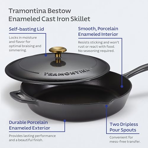 Bestow Enameled Cast Iron 12