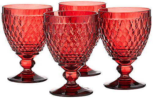 Boston Wine Goblet Box Set of 4 by Villeroy & Boch (4 Count)