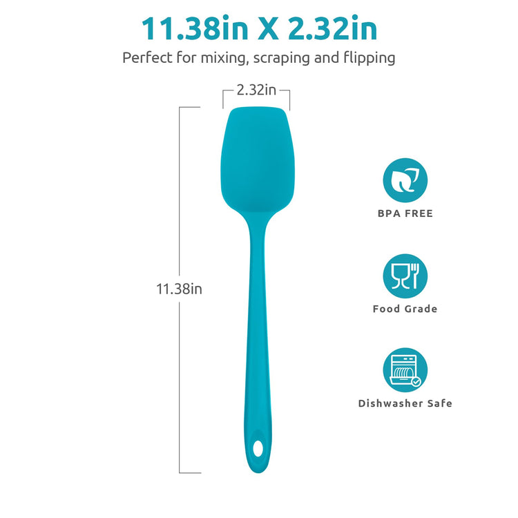 Silicone Spoon Spatula Set of 3
