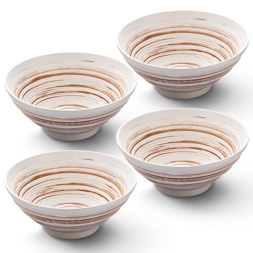 Ramen Bowl Set (White - Set of 4)