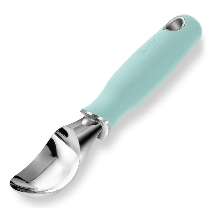 Premium Heavy Duty Ice Cream Scoop with Ergonomic Grip Handle