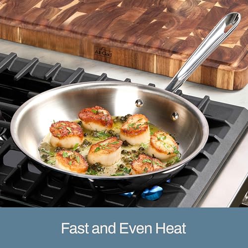 D3 Stainless Steel 10" Fry Pan