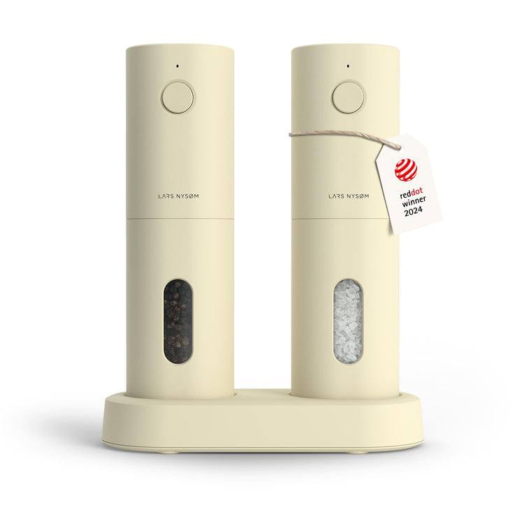 Electric Salt and Pepper Grinder Set