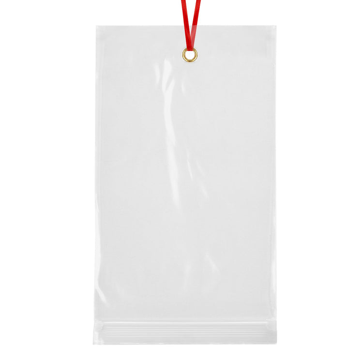 GPI 5.75" x 11" Reclosable Zip Bags with Bottom Hang (100 Count)