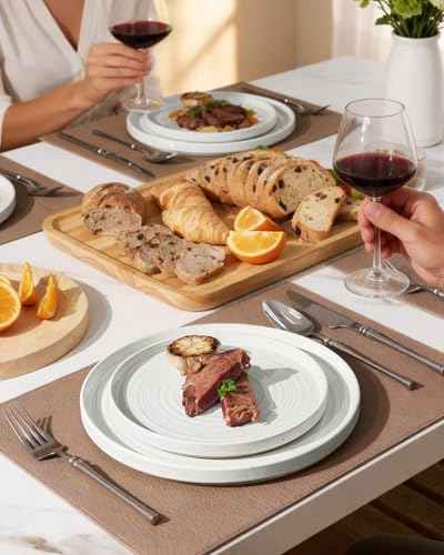Stoneware Dinnerware Sets (18 Count)