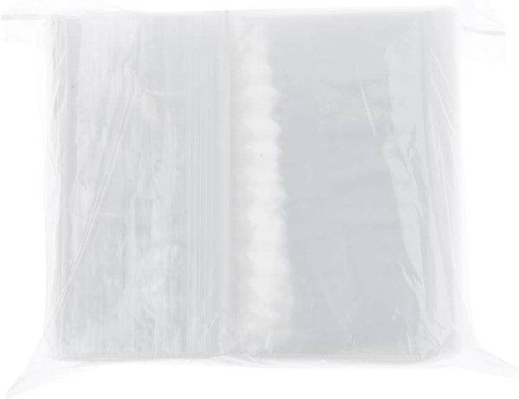 Plymor 6" x 10" (Pack of 100), 4 Mil Heavy Duty Zipper Reclosable Plastic Bags