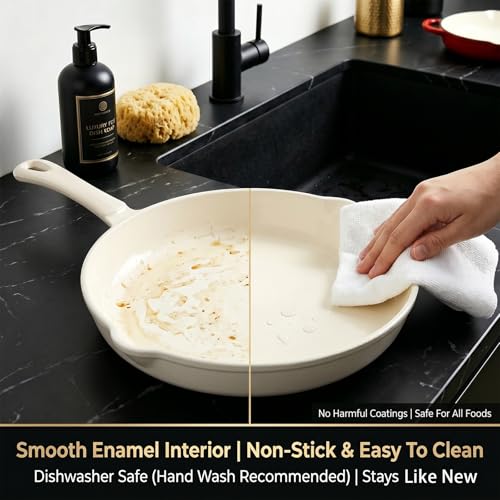Enameled Cast Iron Cookware Set