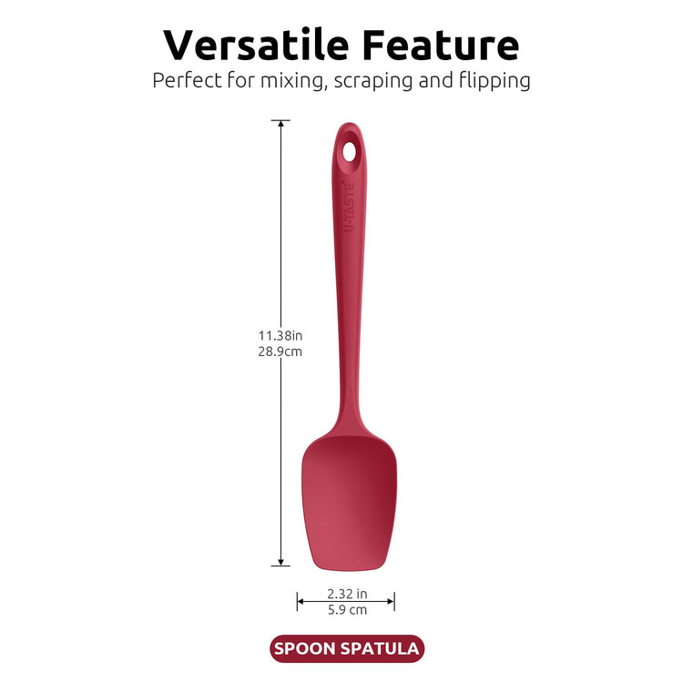 Silicone Spoon Spatula Set of 3 (3 Count)