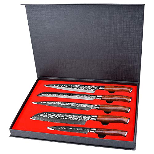 Chef Knife Set without Block (5 Count)