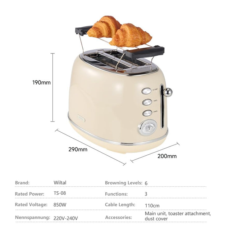 Toaster Retro 2 Slice