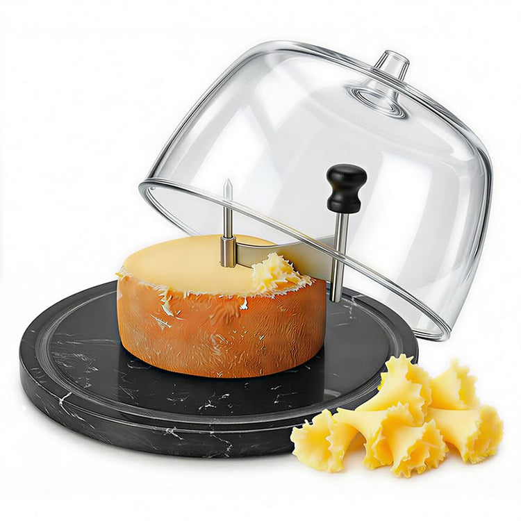 ZZXLLLO Girolle Cheese Curler Shaver Wheel (Black)