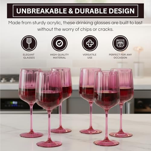 Acrylic Lucia Stemmed Goblets