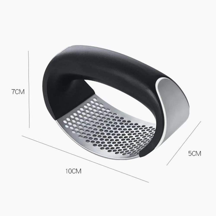 Garlic press kitchen tool garlic peeler stainless steel professional ginger crusher ergonomic labor