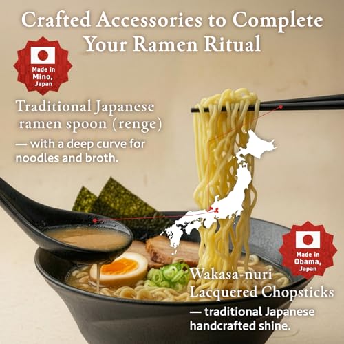 Japanese Ramen Bowl Set of 2