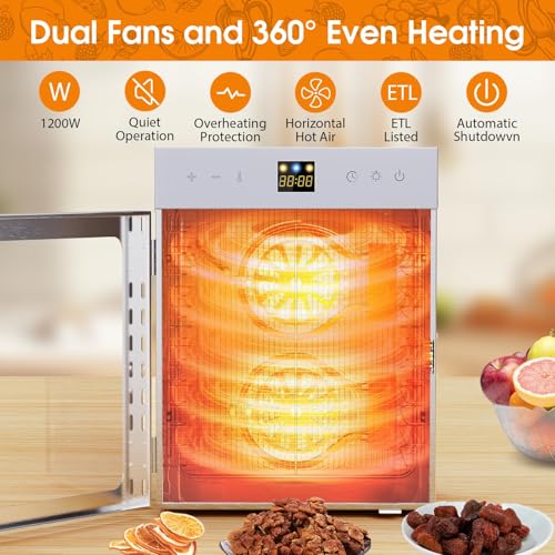Food Dehydrator for Jerky (12 Count)