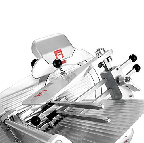 KWS MS 14A 2550W Floor Model 110V Commercial Automatic Electric Meat Slicer with Stainless Steel Blade