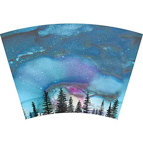 Inkreel The Heavens Made in USA Double Walled Insulated Tumbler Travel Cup Keeps Drinks Cold & Hot (Inkreel - The Heavens / 24oz Classic Tumbler with Travel Lid)