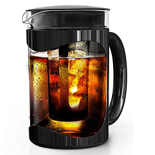 Burke Deluxe Cold Brew Iced Coffee Maker (1.6 Quart / Black)