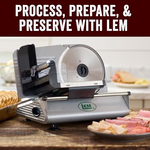 Products 7.5" Electric Meat Slicer (Single Blade / Belt Driven)