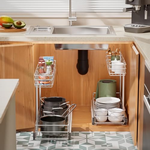 Under Sink Organizer 9" W X19 D (9"W X18.5"D)