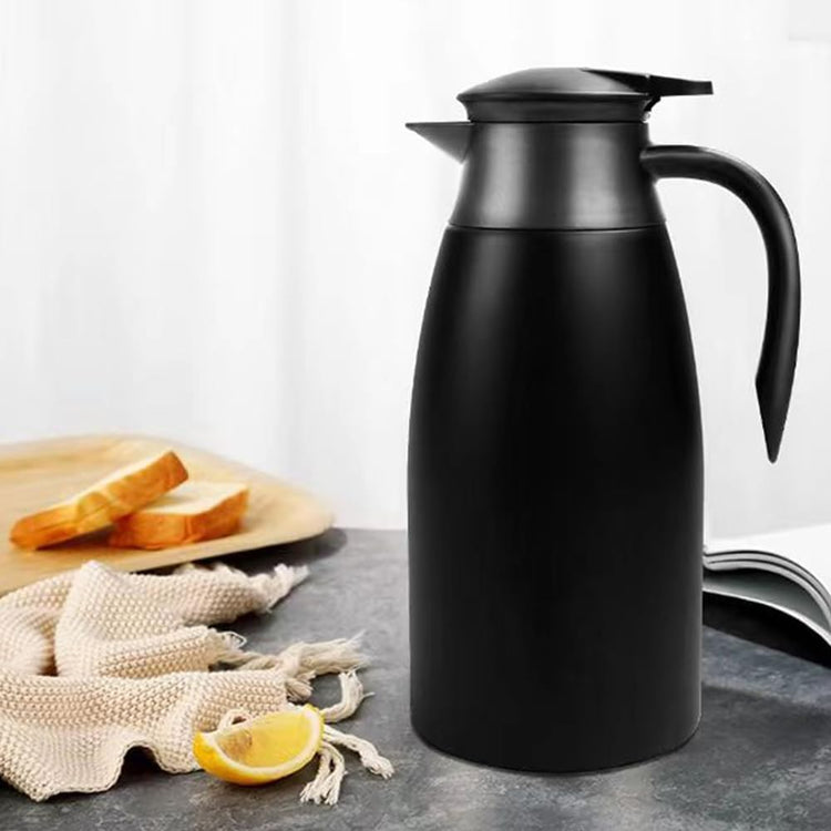 70 oz Thermal Coffee Carafe Stainless Steel, Insulated Coffee Carafe - Double Walled Vacuum Coffee Thermos Water Beverage Dispenser for Keeping12 Hour Hot/24 Hour Cold Water, Thermal carafe (Blake)