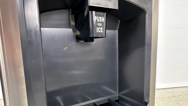 Commercial Ice Maker Machine, 350 lbs Daily Production, Air Cooled, Stainless Steel, 275 lbs Storage HD-130B