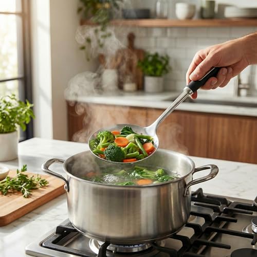 Cooking Utensil Set (steel cooking utensils(5 Piece))