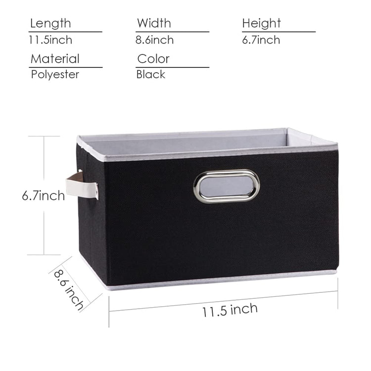 Fodable Storage Baskets for Closet [5 (5 Count)