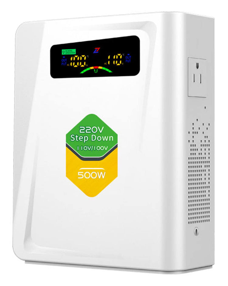 Voltage Converter 220 to 110 Step Down Transformer 500W Adapter