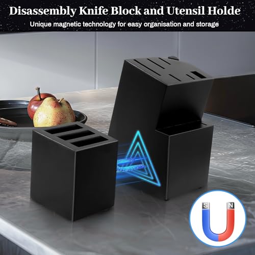 Kitchen Knife Set (Black)
