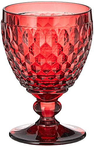 Boston Colored Red Wine Glass (4 Count)