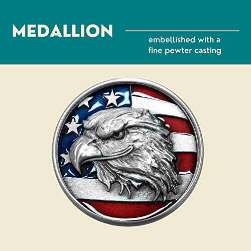Eagle Head with Flag Capitol Container