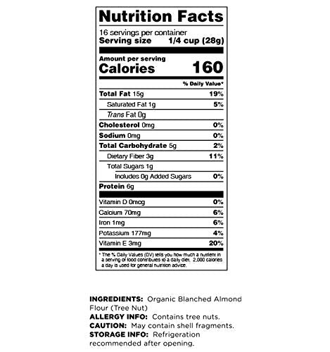 Organic Almond Flour (16 Ounce)