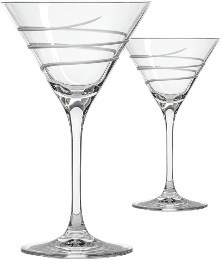 Twist Martini Glass (2 Count)