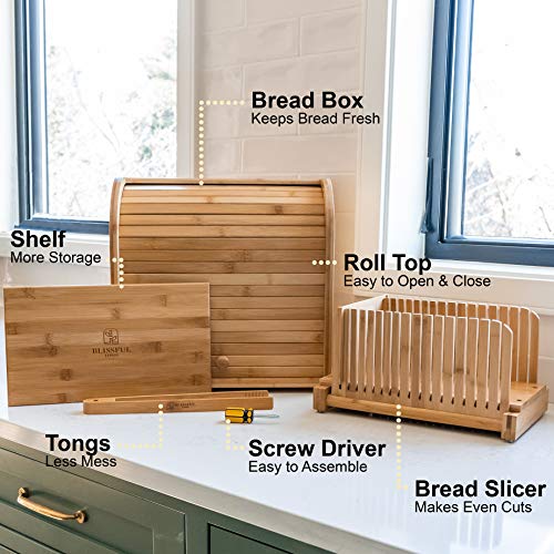 Bread Box & Bread Slicer