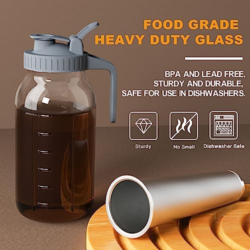 Cold Brew Coffee Maker (32 Ounces / Gray)