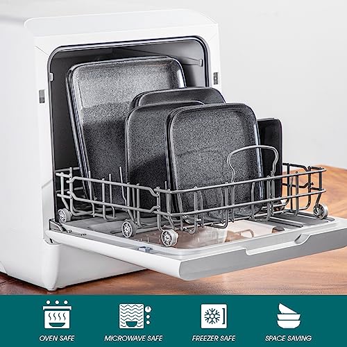 Stern Gray Dinnerware Set for 4 (Gray / Service for 4 (16 Pcs))