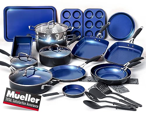 Mueller Sapphire UltraClad Kitchen Induction Pots and Pans Set