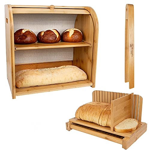 Bread Box & Bread Slicer