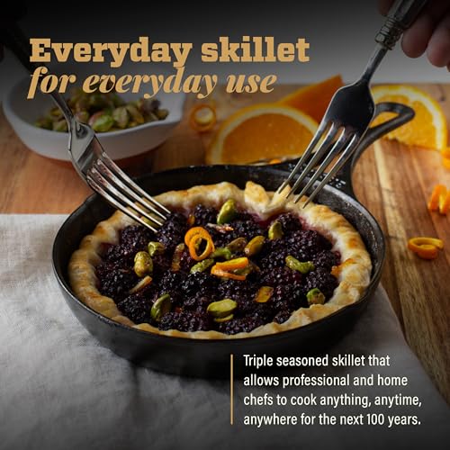 Blacklock 7 Inch Lightweight Cast Iron Skillet (7" (Pack of 1))