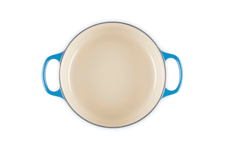 Enameled Cast Iron Round Wide Dutch Oven