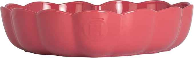 Emile Henry Madeleine Heart Shaped Cake Dish | Rose Candy