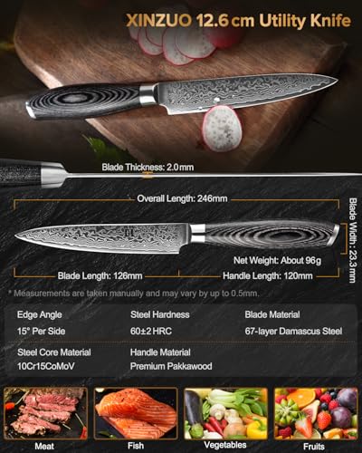 Paring kitchen Knife