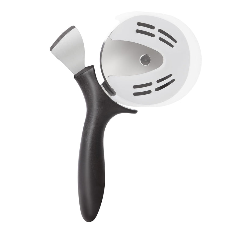 Professional Pizza Cutter & Crust Cutter 2 in 1