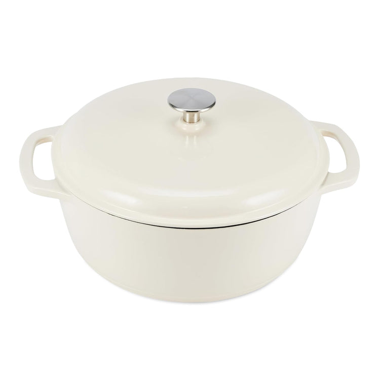 Enameled Cast Iron Dutch Oven Pot with Lid