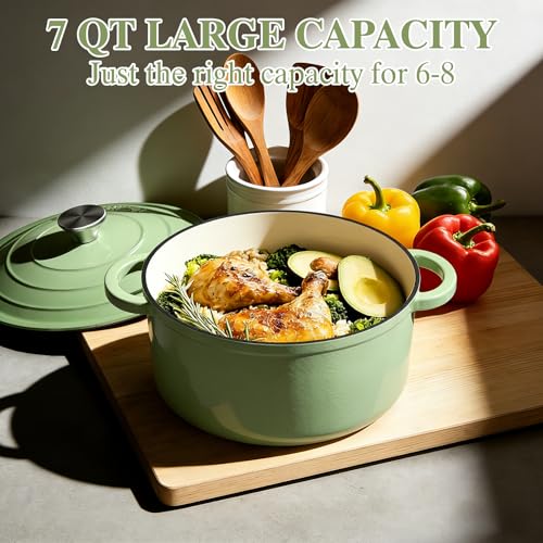 Enameled Cast Iron Dutch Oven