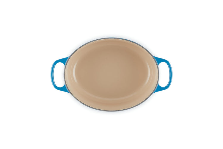 Enameled Cast Iron Oval Dutch Oven