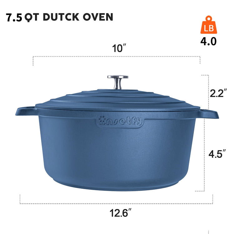 Large Dutch Oven Pot with Lid